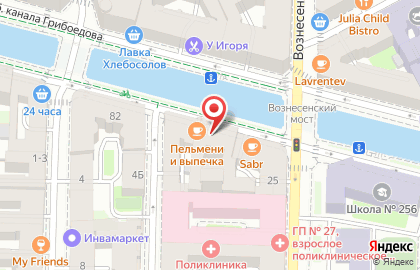 Ленсвет, ГУП на Сенной площади на карте