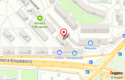 Микрокредитная компания Финанс Инвест на улице Терешковой на карте
