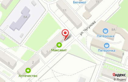 Магазин фруктов и овощей в Нижнем Новгороде на карте