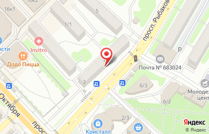 Телекоммуникационная компания Сктв в Петропавловске-Камчатском на карте