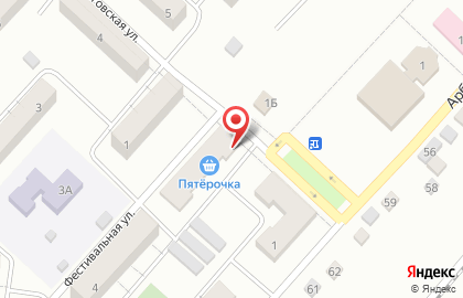 Автомат по продаже воды Vodorobot на Фестивальной улице на карте