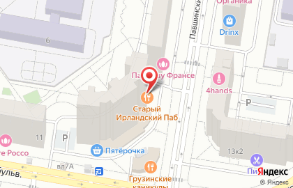 Пекарня в Москве на карте