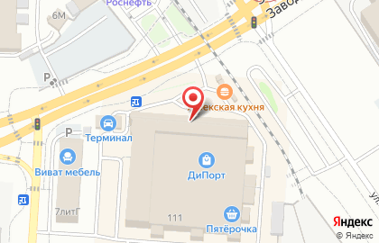 Клуб активного отдыха Атака на Заводском шоссе на карте