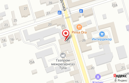 Многопрофильная фирма ТМК на улице Свердлова на карте