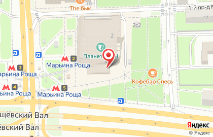 Московский молодежный центр "Планета КВН" на карте
