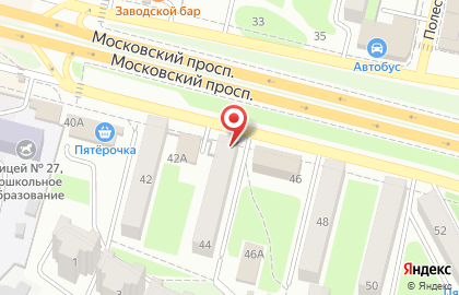 Ломбард Русский займ на Московском проспекте, 44 на карте