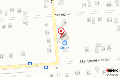Автосервис Сикура на карте