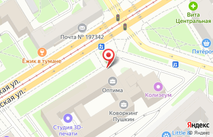 TEZ TOUR на Торжковской улице на карте