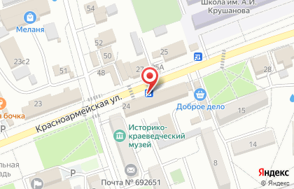 Микрокредитная компания Норд Финанс на Красноармейской улице на карте