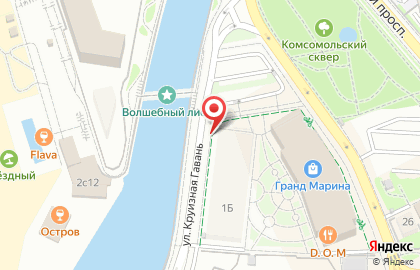 Строящееся административное здание по ул. Несебрская, 4/6 на карте