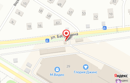 Кафе Loveаш на улице Бабушкина на карте
