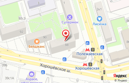 Ломбард Нео на Хорошёвском шоссе на карте