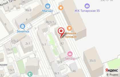 Учебный центр Академия Новой Экономики на Большой Татарской улице на карте