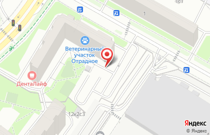 Первый Инвестиционный акб ЗАО Отделение Отрадное на карте