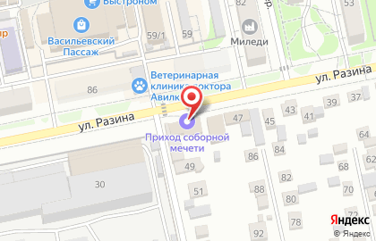 Мусульманская религиозная организация Приход соборной мечети на карте