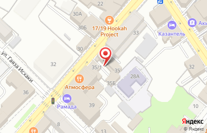 Студия восточного танца Басхира на улице Чернышевского на карте