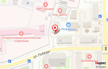 Магазин Нежный возраст на улице Победы на карте