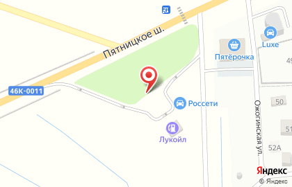 Автомойка Лукойл в Солнечногорске на карте