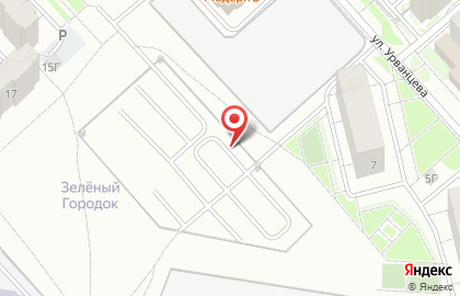 Автостоянка в Красноярске на карте