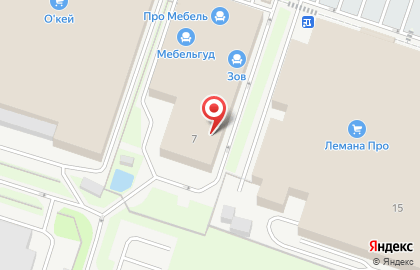 Салон мебели mebel VIA в Москве на карте