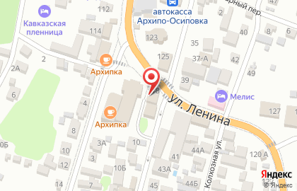 Банкомат Юго-Западный банк Сбербанка России на улице Ленина, 118 в Геленджике на карте