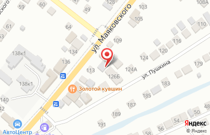 Торговая компания Плиточный дворик на улице Маяковского на карте