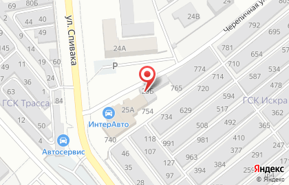 СТО в Орле на карте