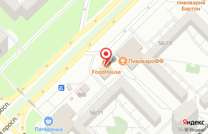 Киоск быстрого питания ТатФуд на карте