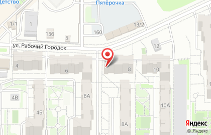 Частный детский сад Малыш в Центральном районе на карте