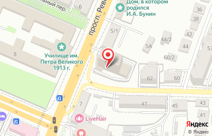 Строительная компания АСТ на проспекте Революции на карте