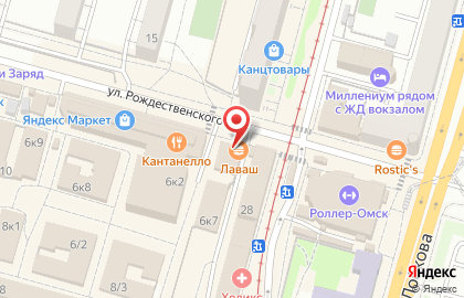 Магазин пива БИРхаус в Ленинском районе на карте