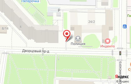 Топтышка в Канальном проезде на карте