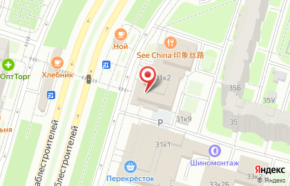 Центр социальной помощи семье и детям Василеостровского района в Василеостровском районе на карте