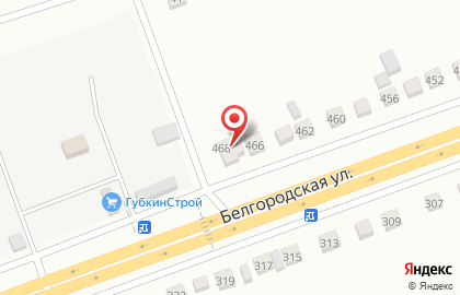 Магазин стройматериалов в Белгороде на карте