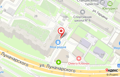 Швейное предприятие Доброшвейкин в Железнодорожном районе на карте