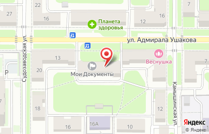 Мечта на улице Адмирала Ушакова на карте