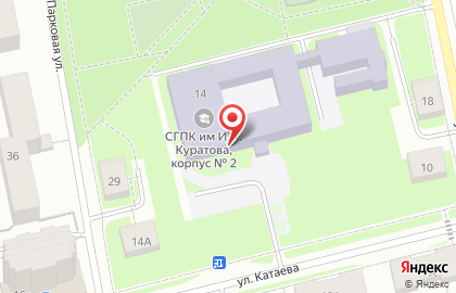 Сыктывкарский гуманитарно-педагогический колледж им. И. А. Куратова в Сыктывкаре на карте