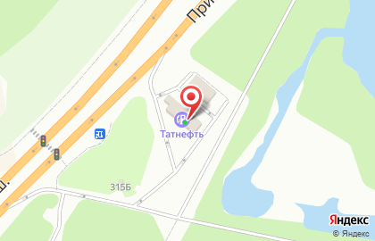 АЗС Neste на Приморском шоссе, 315 на карте