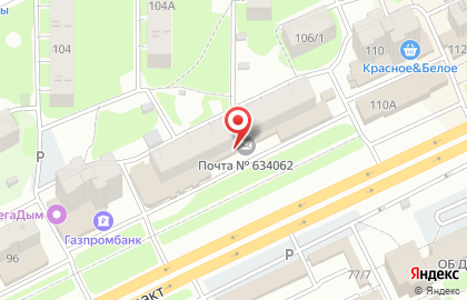 СберБанк в Томске на карте