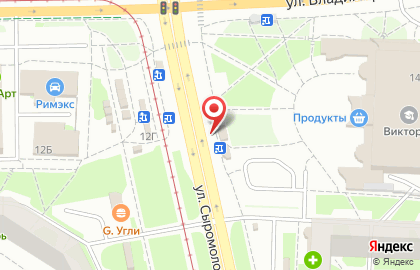 Магазин цветов на улице Владимира Высоцкого на карте