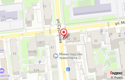 Транспортная компания Р-Транс в Центральном районе на карте