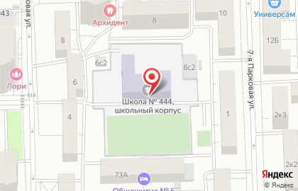 Участковая избирательная комиссия № 1047 на карте