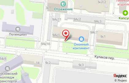 Производственно-монтажная компания Оконный Континент в Алексеевском районе на карте