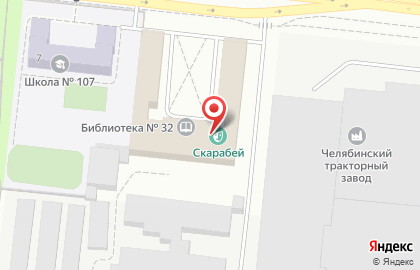 Театральное объединение Кировец в Тракторозаводском районе на карте