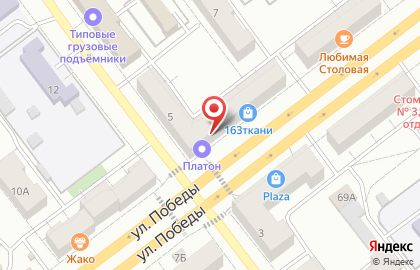 Магазин профессиональной косметики Профи Лайн в Советском районе на карте