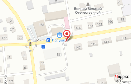 Компания по продаже фасадных материалов на улице Цюрупы на карте
