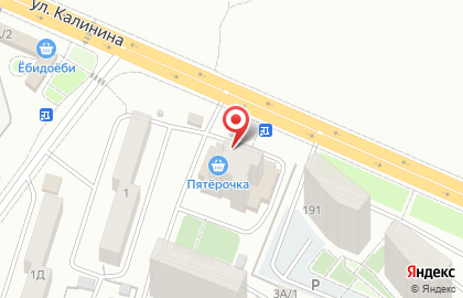 Магазин разливных напитков Хмель и Солод в Октябрьском районе на карте