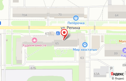 Продуктовый магазин Александра в Орджоникидзевском районе на карте