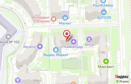 Студия дизайна интерьеров и пошива штор DeLuxe в Нижегородском районе на карте