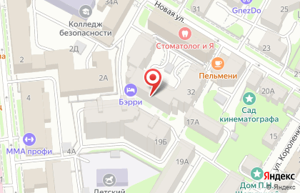 Агентство недвижимости Золотой ключик на Новой улице на карте